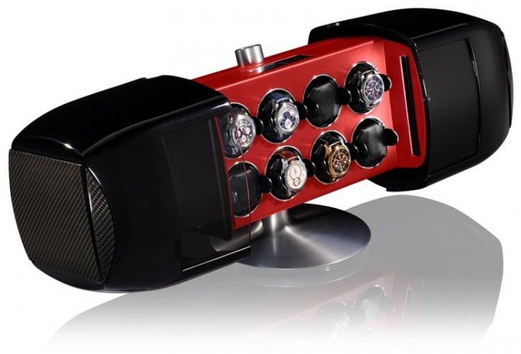 Buben-Zorweg Phantom 8 Carbon Red. Производство Германия. Бокс для подзавода 8-ми часов.  