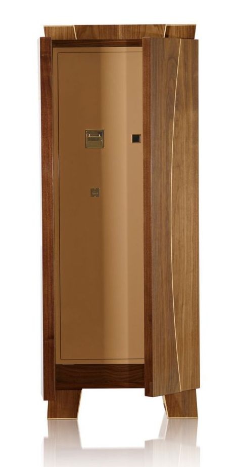 Арт. 9417 ONDA NOCE. Сейф-шкаф для завода 3-х, 6-ти, 9-ти часов и хранения драгоценностей. Agresti Италия.