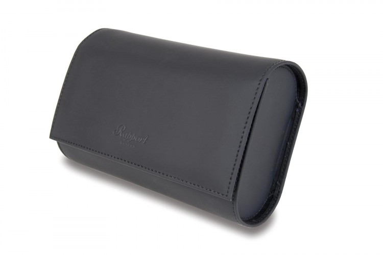 Арт. L115. Футляр для 2-х часов. RUBBER WATCH ROLL. Rapport London (Англия). 