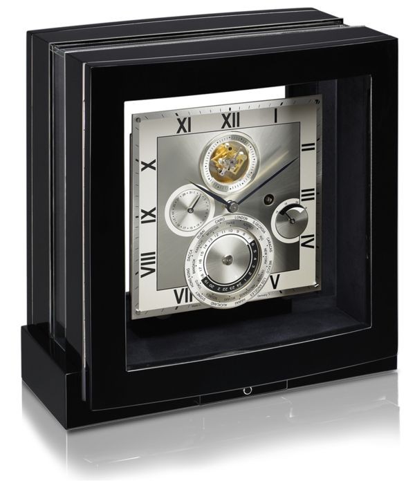 Часы PANTHEON WORLD TIME TOURBILLON. Производство Buben-Zorweg Германия. 