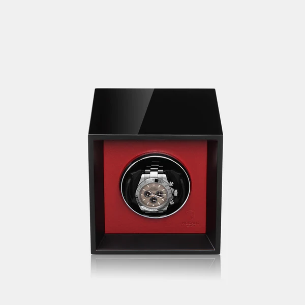MODALO IMPRESS 1 MV4. BLACK RED  Шкатулка для подзавода 1-х часов. 