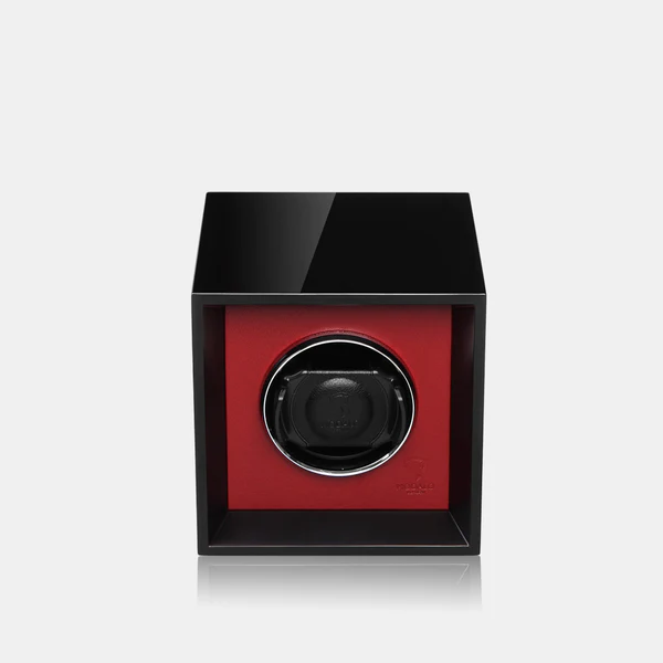 MODALO IMPRESS 1 MV4. BLACK RED  Шкатулка для подзавода 1-х часов. 
