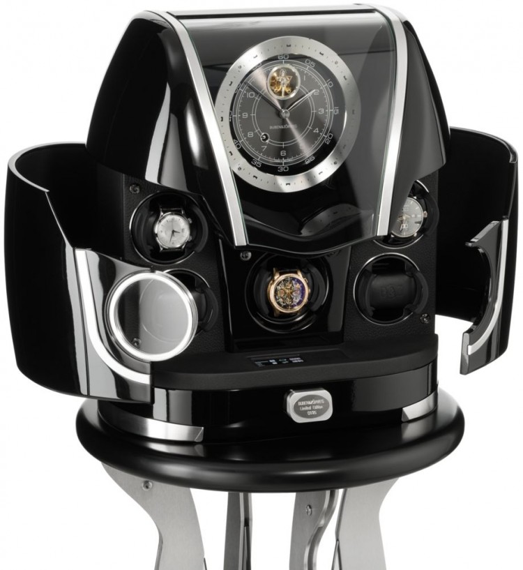Buben-Zorweg AGARTOS TOURBILLON. Бокс для подзавода 5-ти часов и часы.