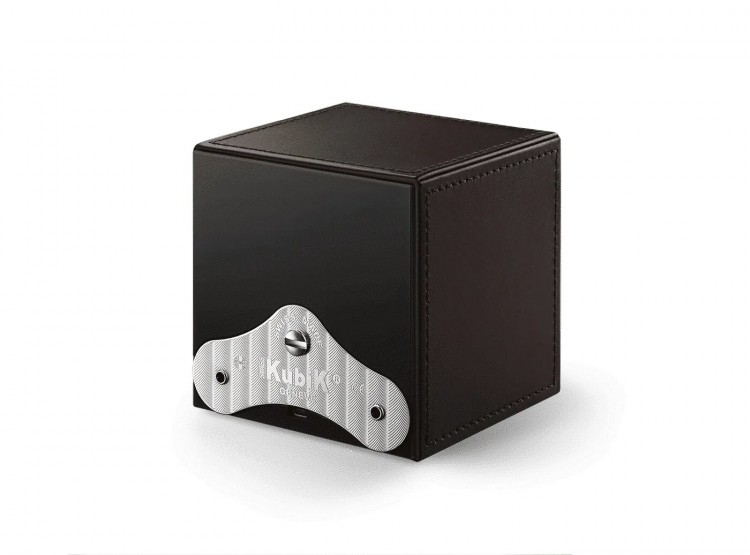 Masterbox collection. Masterbox Leather – Brown leather & Brown stitches duo. Бокс для 2-х часов с автоподзаводом. Swiss Kubik, Швейцария.