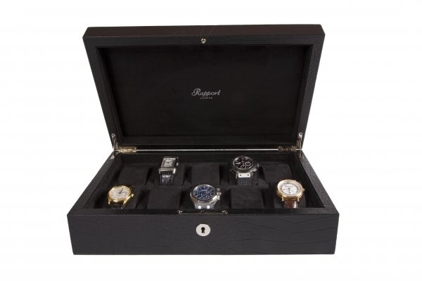 Арт. L264. Шкатулка для 10-ти часов. 10 WATCH COLLECTOR BOXES. Rapport London (Англия). 