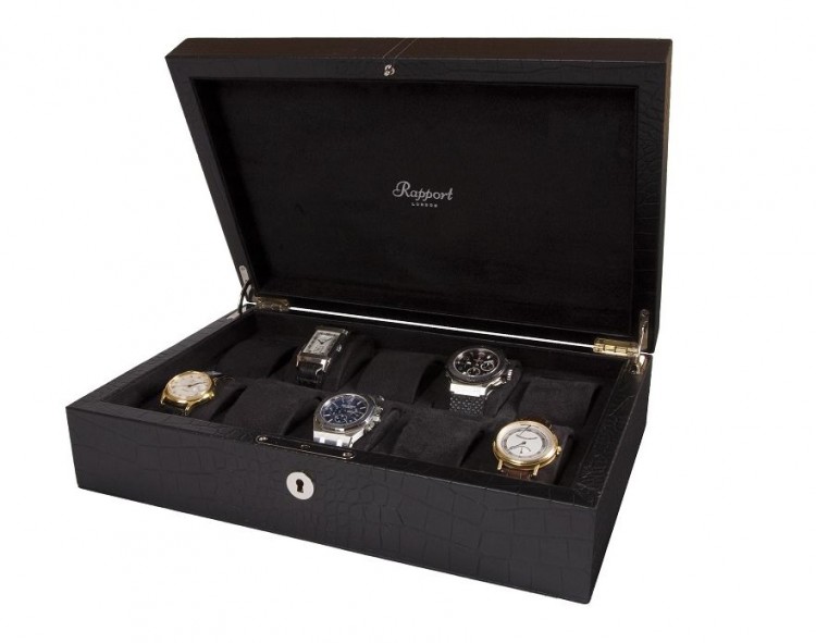 Арт. L264. Шкатулка для 10-ти часов. 10 WATCH COLLECTOR BOXES. Rapport London (Англия). 