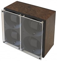 Masterbox collection. Wooden Masterbox. Бокс для 4-х часов с автоподзаводом. Swiss Kubik, Швейцария.