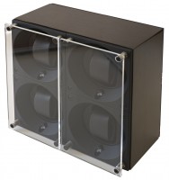 Masterbox collection. Wooden Masterbox. Бокс для 4-х часов с автоподзаводом. Swiss Kubik, Швейцария.