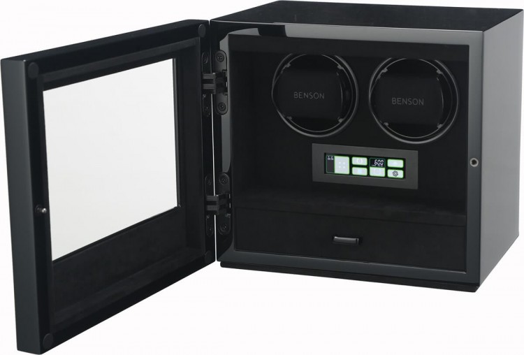 Benson Smart-Tech II 2.20.B Watchwinder. Бокс для подзавода 2-х часов и хранения 5-ти часов.