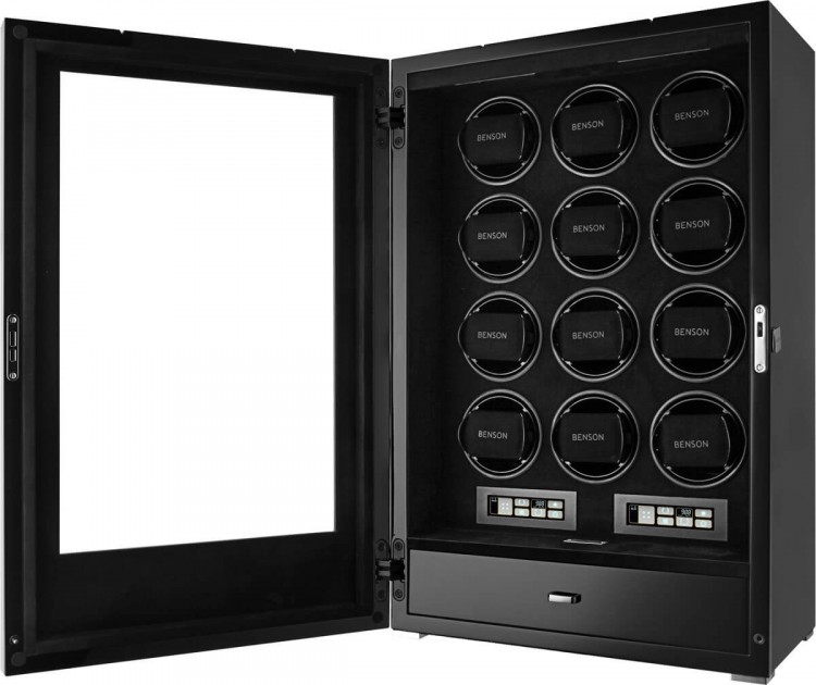 Benson Black Series Pro 12.19.B. Бокс для подзавода 12-ти часов и хранения 10-ти часов.