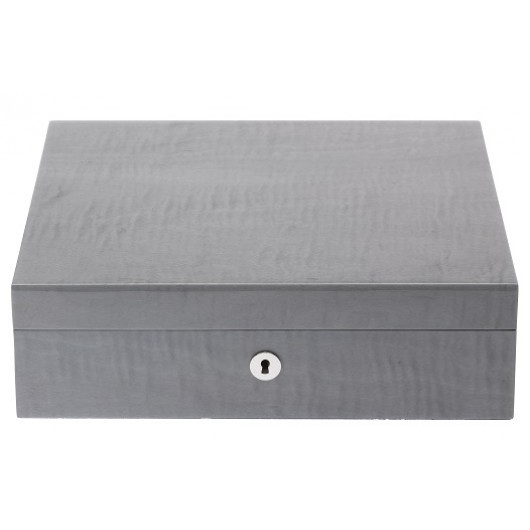 Арт. L416. Шкатулка для хранения 8-ми часов. HERITAGE GREY 8 WATCH BOX. Rapport London (Англия).