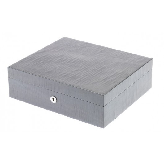 Арт. L416. Шкатулка для хранения 8-ми часов. HERITAGE GREY 8 WATCH BOX. Rapport London (Англия).
