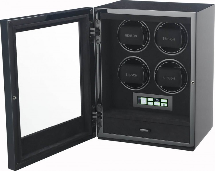 Benson Smart-Tech II 4.20.B Watchwinder. Бокс для подзавода 4-х часов и хранения 5-ти часов.