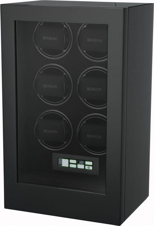 Benson Smart-Tech II 6.20.B Watchwinder. Бокс для подзавода 6-ти часов и хранения 5-ти часов. 