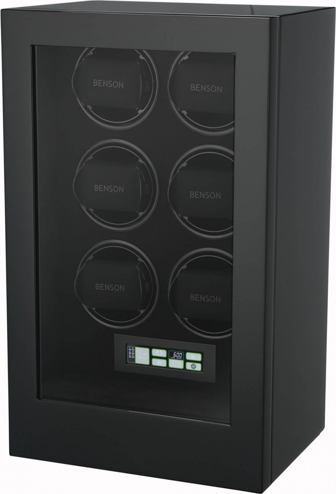 Benson Smart-Tech II 6.20.B Watchwinder. Бокс для подзавода 6-ти часов и хранения 5-ти часов. 