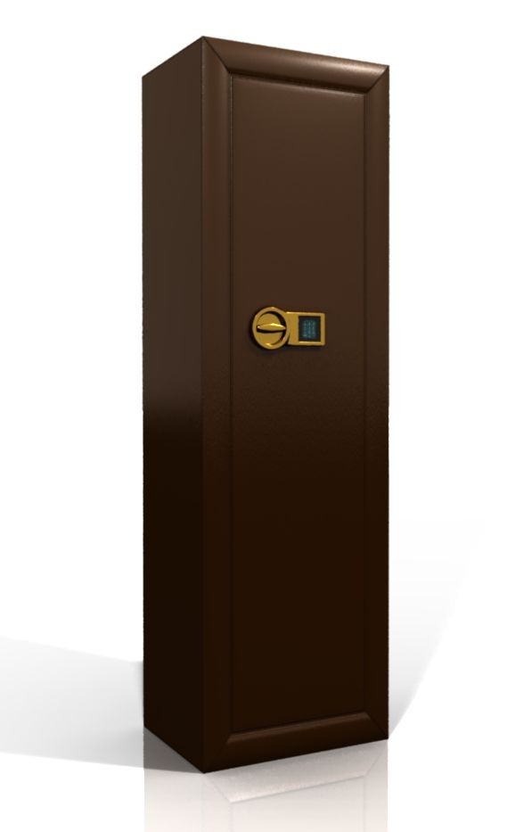 Сейф для хранения  4 ружей, длиной до 1450 мм. Электронный замок (Kaba Mauer, Германия).