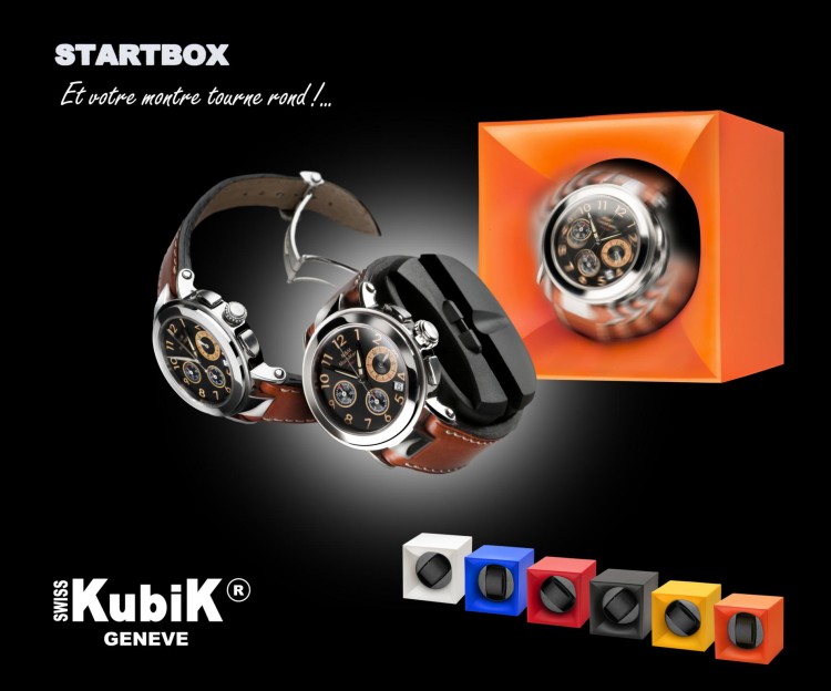 SK01.STB. Встраиваемый модуль для 1-х часов с автоподзаводом. Startbox. Swiss Kubik. Швейцария. 
