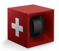 Startbox collection. Startbox red swisscross. Бокс для 1-х часов с автоподзаводом. Swiss Kubik, Швейцария.