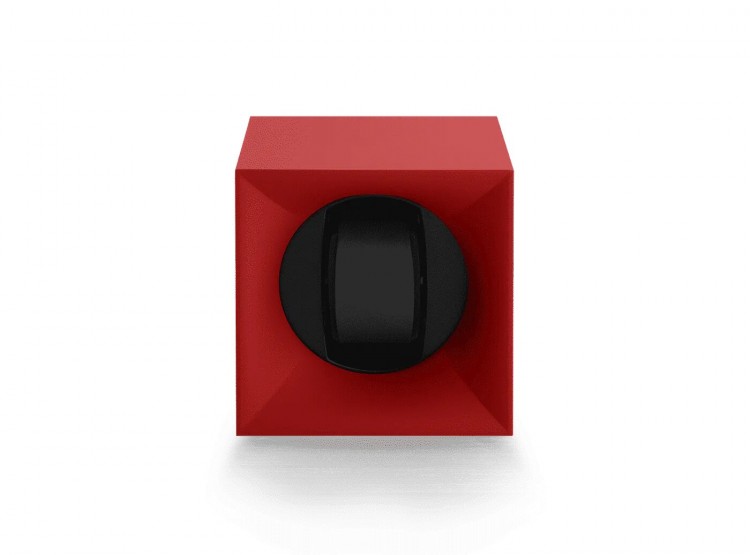 Startbox collection. Startbox red. Бокс для 1-х часов с автоподзаводом. Swiss Kubik, Швейцария.