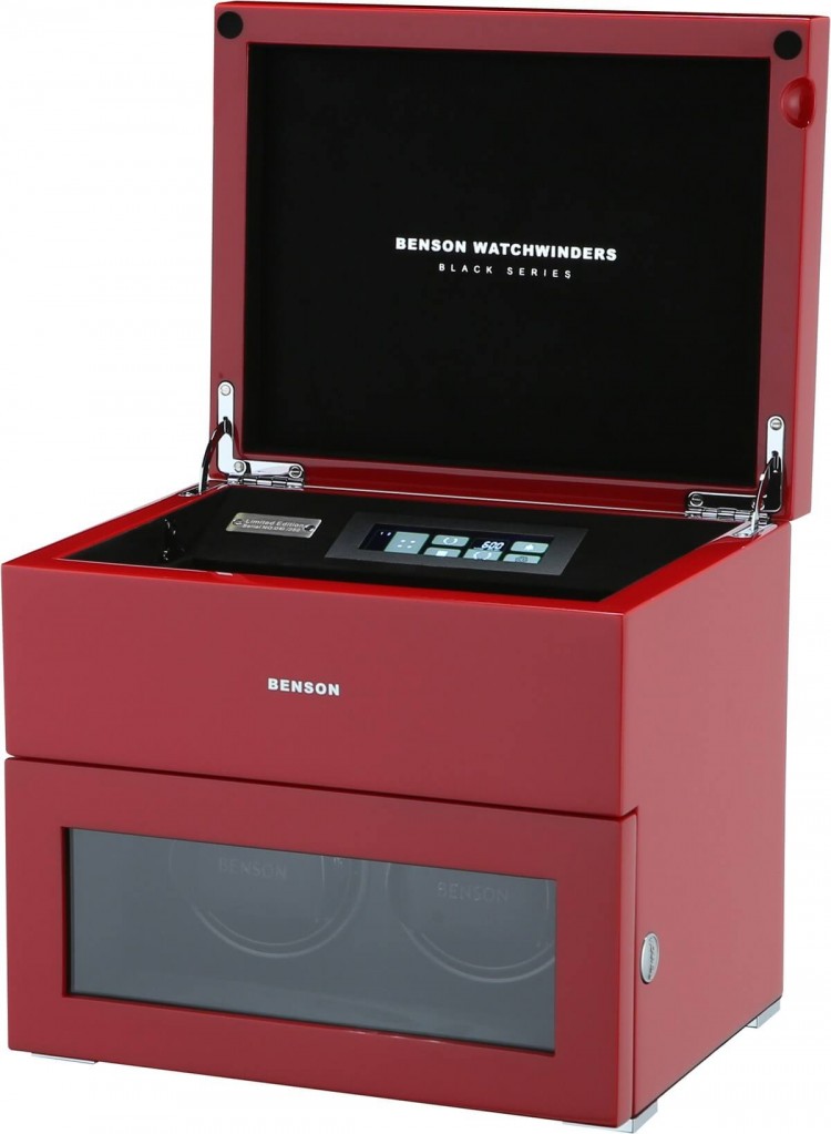 Benson Black Series 2.16.RD Limited Edition. Бокс для подзавода 2-х часов и хранения 3-х часов.