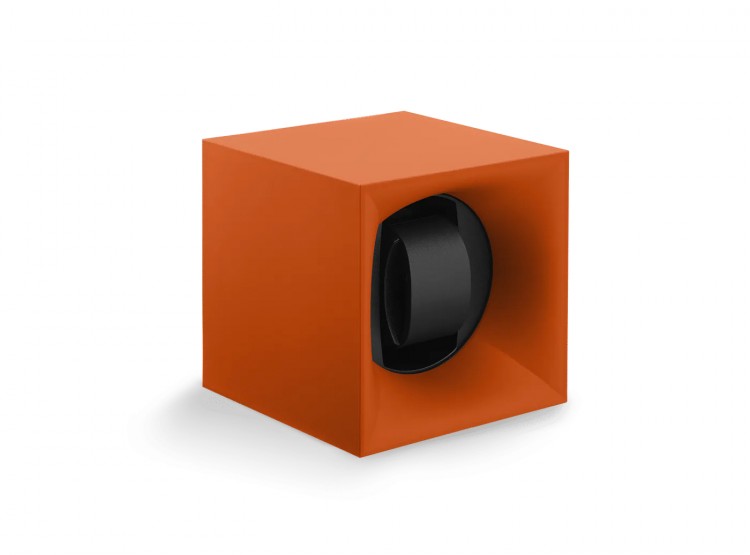 Startbox collection. Startbox orange. Бокс для 1-х часов с автоподзаводом. Swiss Kubik, Швейцария.