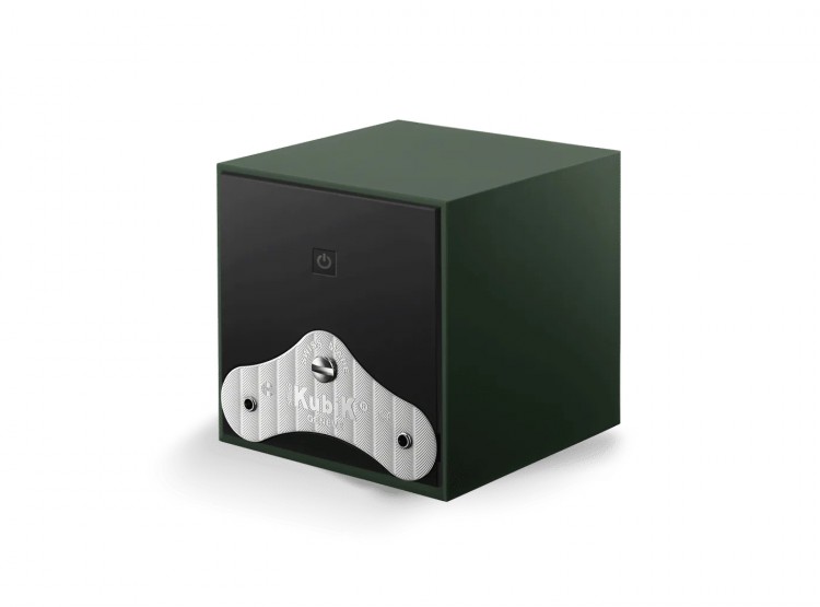 Startbox collection. Startbox green. Бокс для 1-х часов с автоподзаводом. Swiss Kubik, Швейцария.
