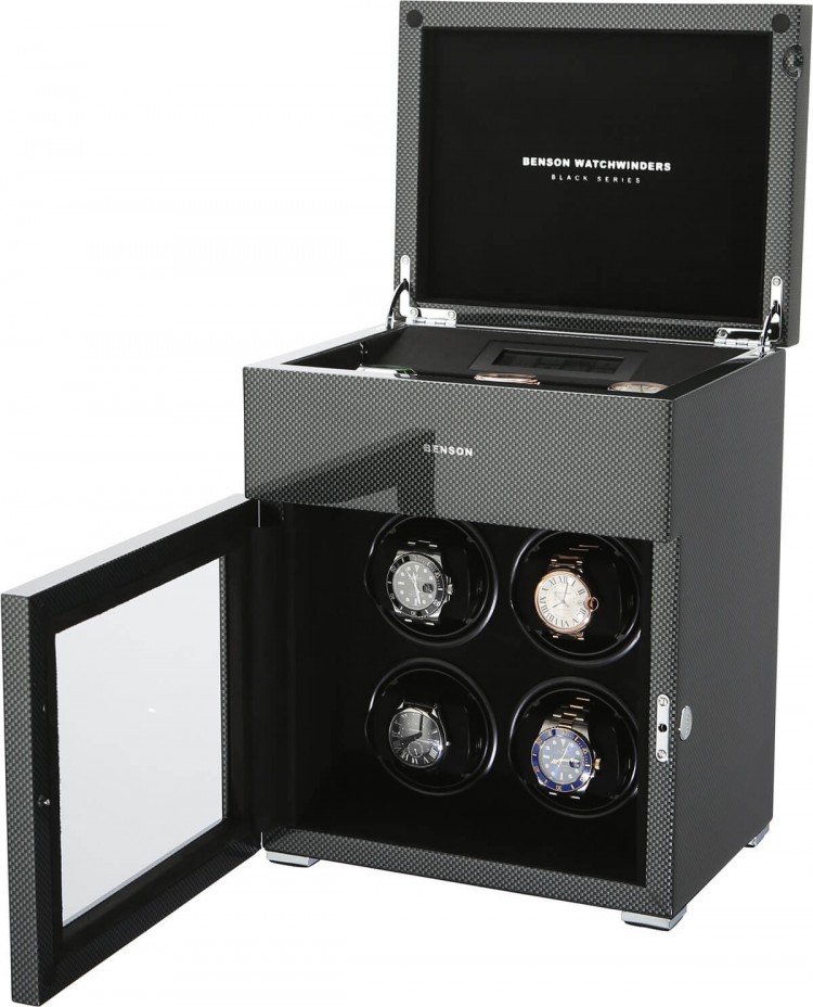 Benson Black Series 4.16.CF. Бокс для подзавода 4-х часов и хранения 3-х часов.