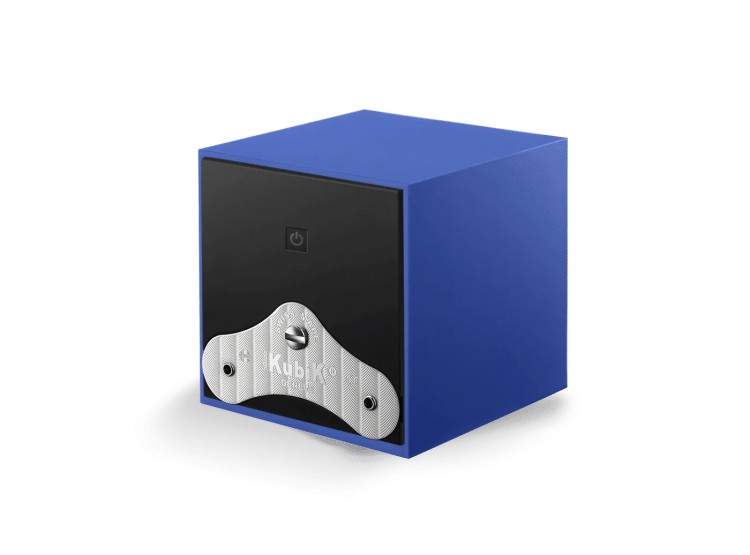 Startbox collection. Startbox blue. Бокс для 1-х часов с автоподзаводом. Swiss Kubik, Швейцария.
