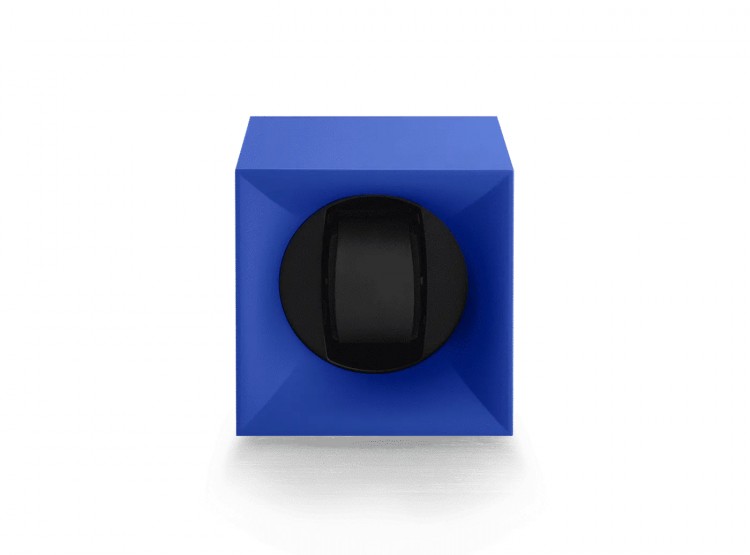 Startbox collection. Startbox blue. Бокс для 1-х часов с автоподзаводом. Swiss Kubik, Швейцария.