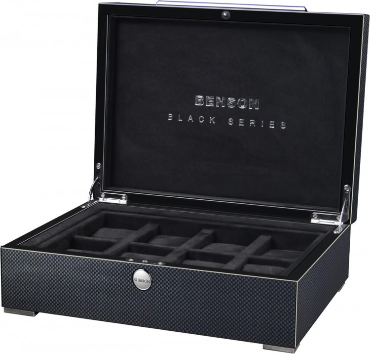Benson Black Series WB.8.17.CF. Шкатулка для хранения 8-ми часов. 