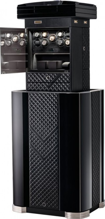 Система подзавода часов и сейф