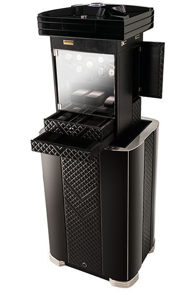 Система подзавода часов и сейф