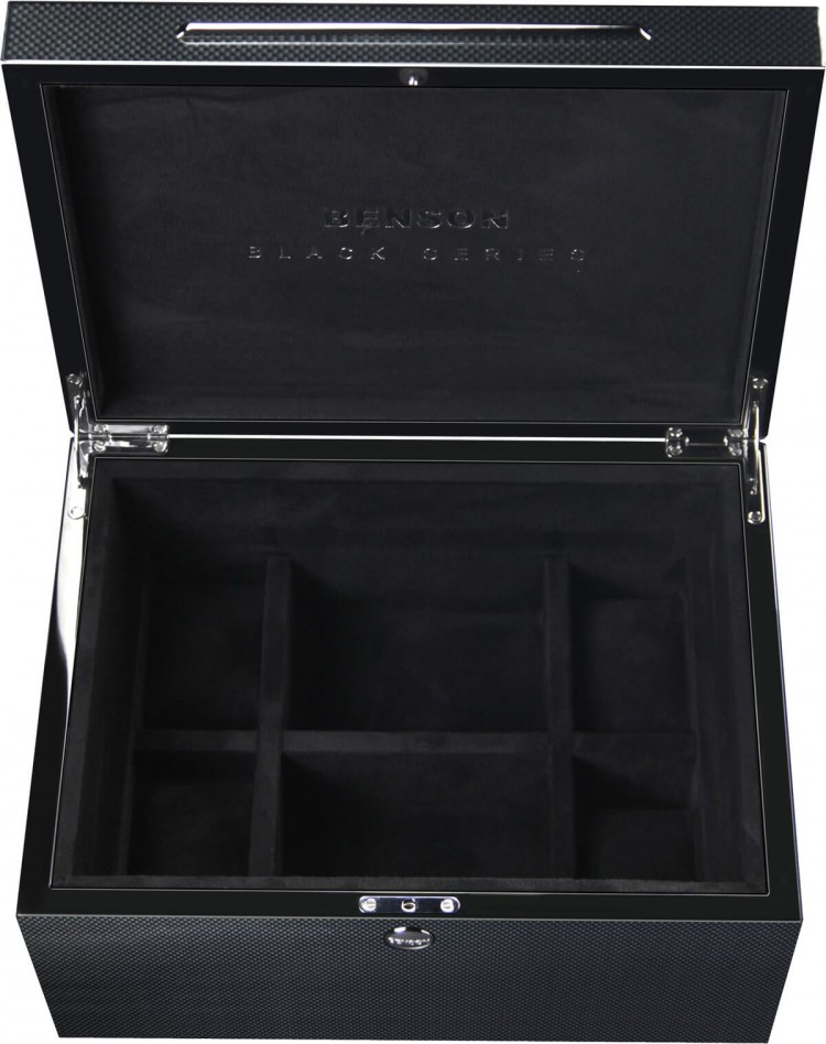 Benson Black Series WB.12.17.CF. Шкатулка для хранения 12-ти часов.  