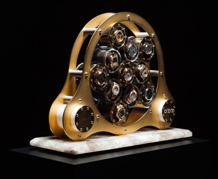 LUMISIDUS 11 24 CARAT GOLD. Система для подзавода 11-ти часов. LUMISIDUS. Сделано в Германии.