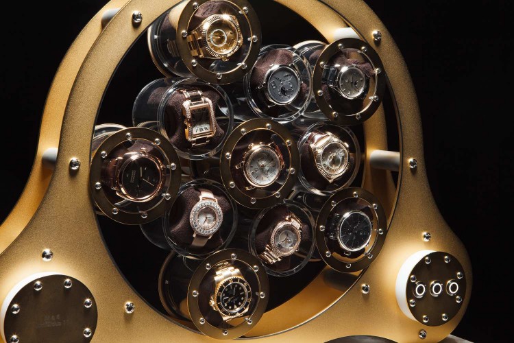LUMISIDUS 11 24 CARAT GOLD. Система для подзавода 11-ти часов. LUMISIDUS. Сделано в Германии.