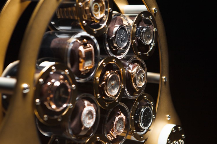LUMISIDUS 11 24 CARAT GOLD. Система для подзавода 11-ти часов. LUMISIDUS. Сделано в Германии.