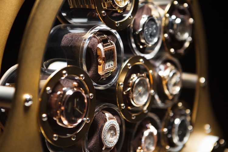 LUMISIDUS 11 24 CARAT GOLD. Система для подзавода 11-ти часов. LUMISIDUS. Сделано в Германии.