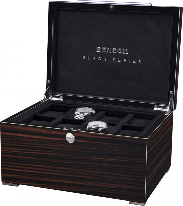 Benson Black Series WB.12.17.MA. Шкатулка для хранения 12-ти часов.  
