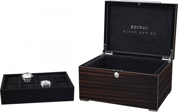 Benson Black Series WB.12.17.MA. Шкатулка для хранения 12-ти часов.  