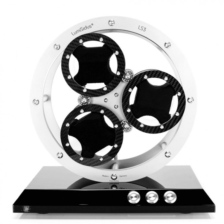 LUMISIDUS 3 CARBON. Система для подзавода 3-х часов. LUMISIDUS. Сделано в Германии. 