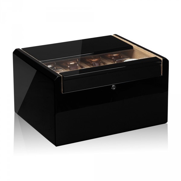 Серия Imperia 16 black. Шкатулка для хранения 16-ти часов. Производство Modalo. 