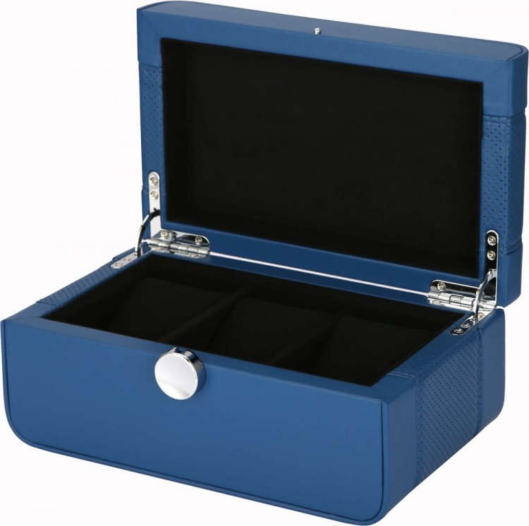 Benson Black Series 3 LWB.3 Blue. Футляр для хранения 3-х часов. 