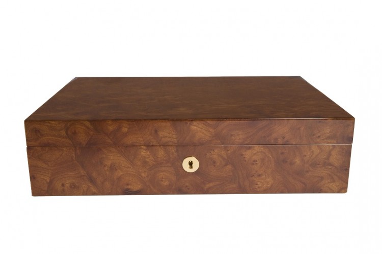 Арт. L275. Шкатулка для хранения 10-ти часов. 10 WATCH BURR WALNUT. Rapport London (Англия). 