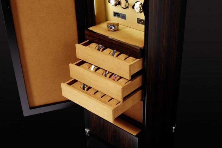 Buben-Zorweg COLLECTOR 32 DELUXE. Производство Германия. Шкаф для подзавода 32-х часов.  