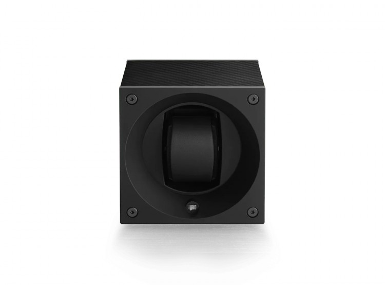 Masterbox collection. Masterbox Carbon Fiber Black. Бокс для 1-х часов с автоподзаводом. Swiss Kubik, Швейцария.