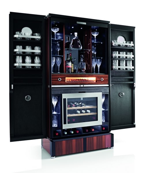 Buben-Zorweg GRAND CONNOISSEUR XL BAR. Система хранения вин, спиртных напитков и сигар. Хьюмидор.
