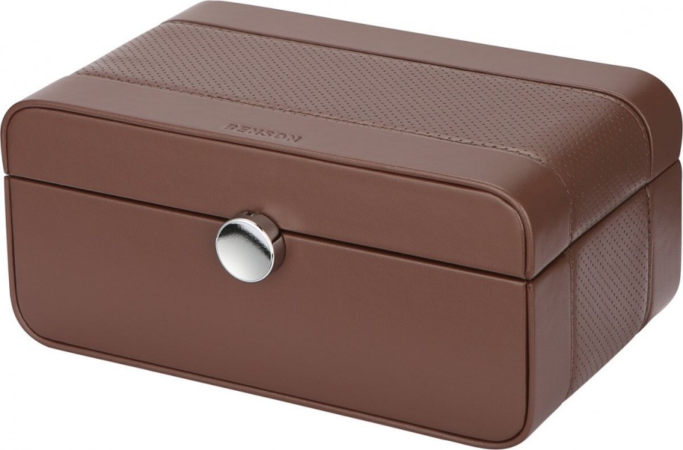 Benson Black Series 3 LWB.3 Dark Brown. Футляр для хранения 3-х часов. 