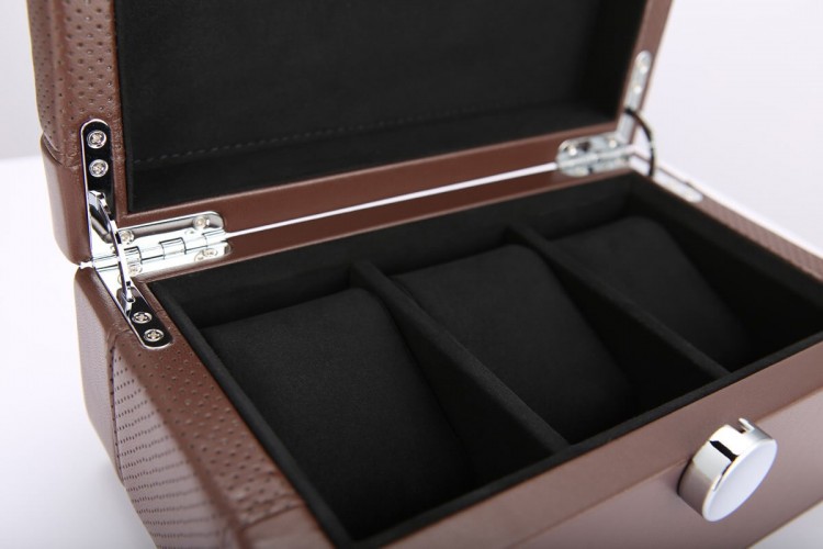 Benson Black Series 3 LWB.3 Dark Brown. Футляр для хранения 3-х часов. 