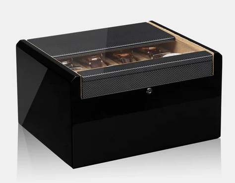 MODALO IMPERIA 16 - CARBON. Шкатулка для хранения 16-ти часов.