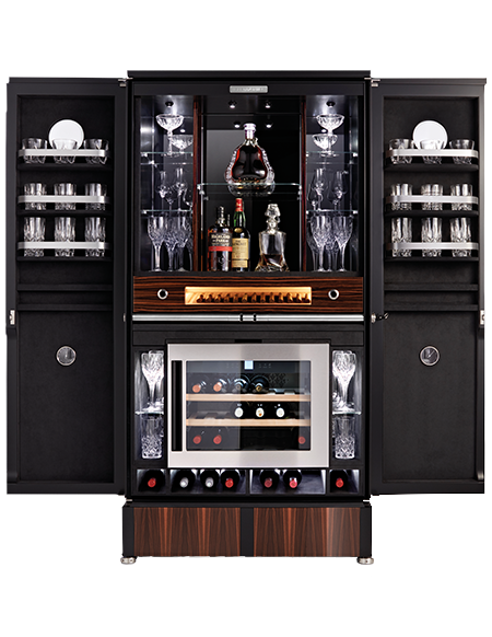 Buben-Zorweg GRAND CONNOISSEUR XL BAR. Система хранения вин, спиртных напитков и сигар. Хьюмидор.